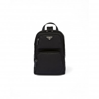 PRADA RE-NYLON AND SAFFIANO LEATHER BACKPACK 2VZ105 (31*20*5cm)  